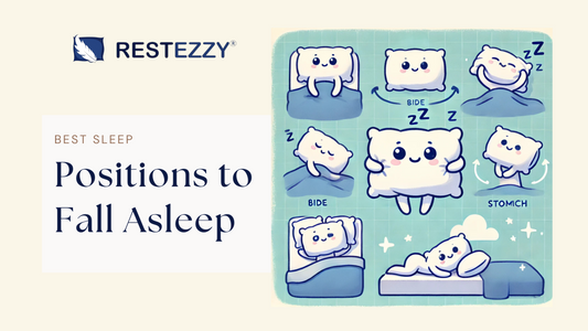 Restezzy Knowledge World blog post on topic 'The Best Sleep Positions to Fall Asleep'