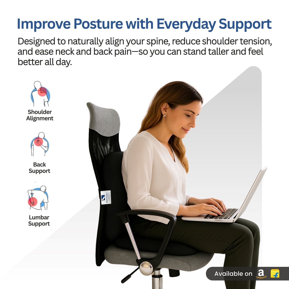 RestEzzy Ergo Posture Corrector