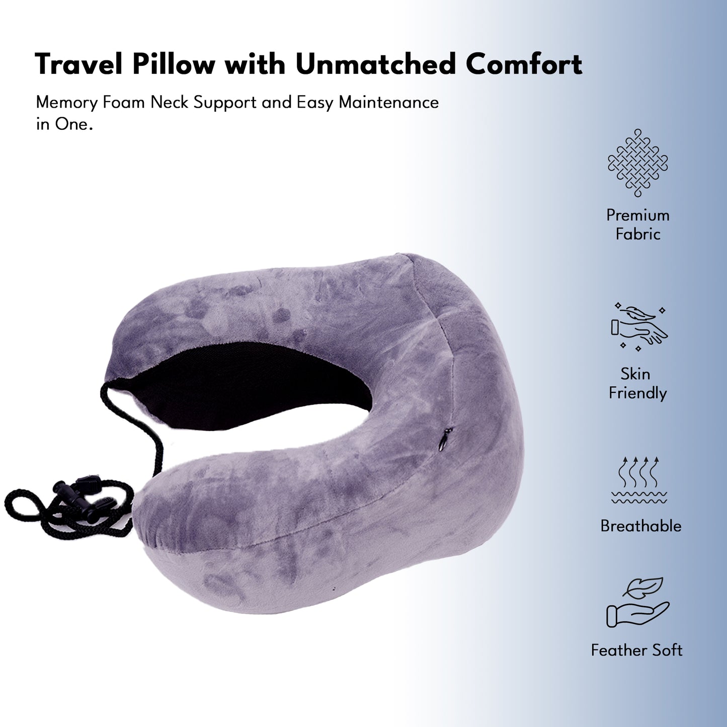 RestEzzy Multi Hump Travel Neck Pillow