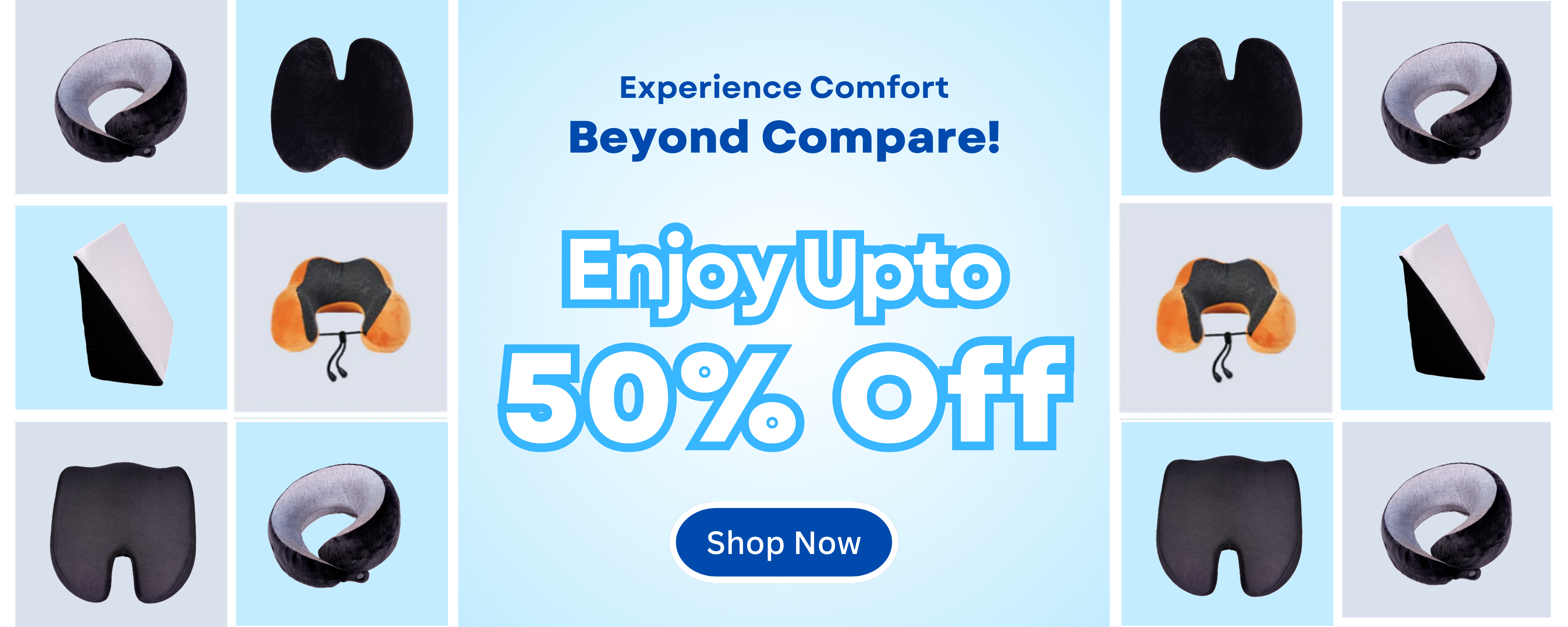 Enjoy upto 50% off HomePage Banner