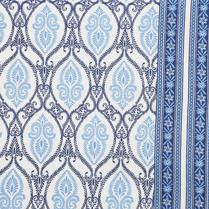 FORTUNE Ethnic Print Double Bedsheet – 100% Pure Cotton