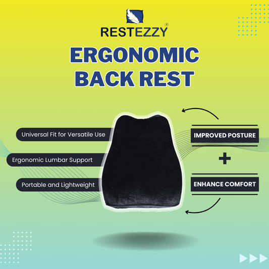 RestEzzy Ergo Slim Back Rest