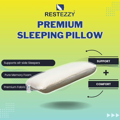 Shop Premium Sleeping Pillow | Best cervical pillow | Restezzy