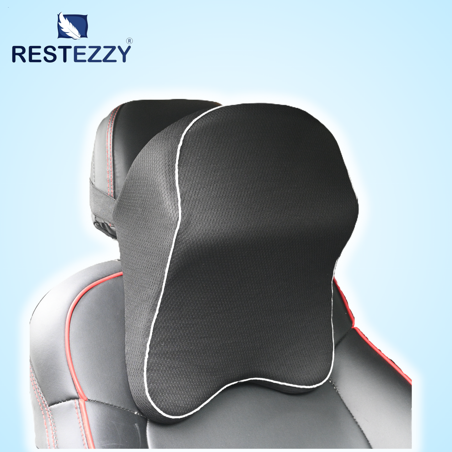 RestEzzy Ergo Car Head Rest 