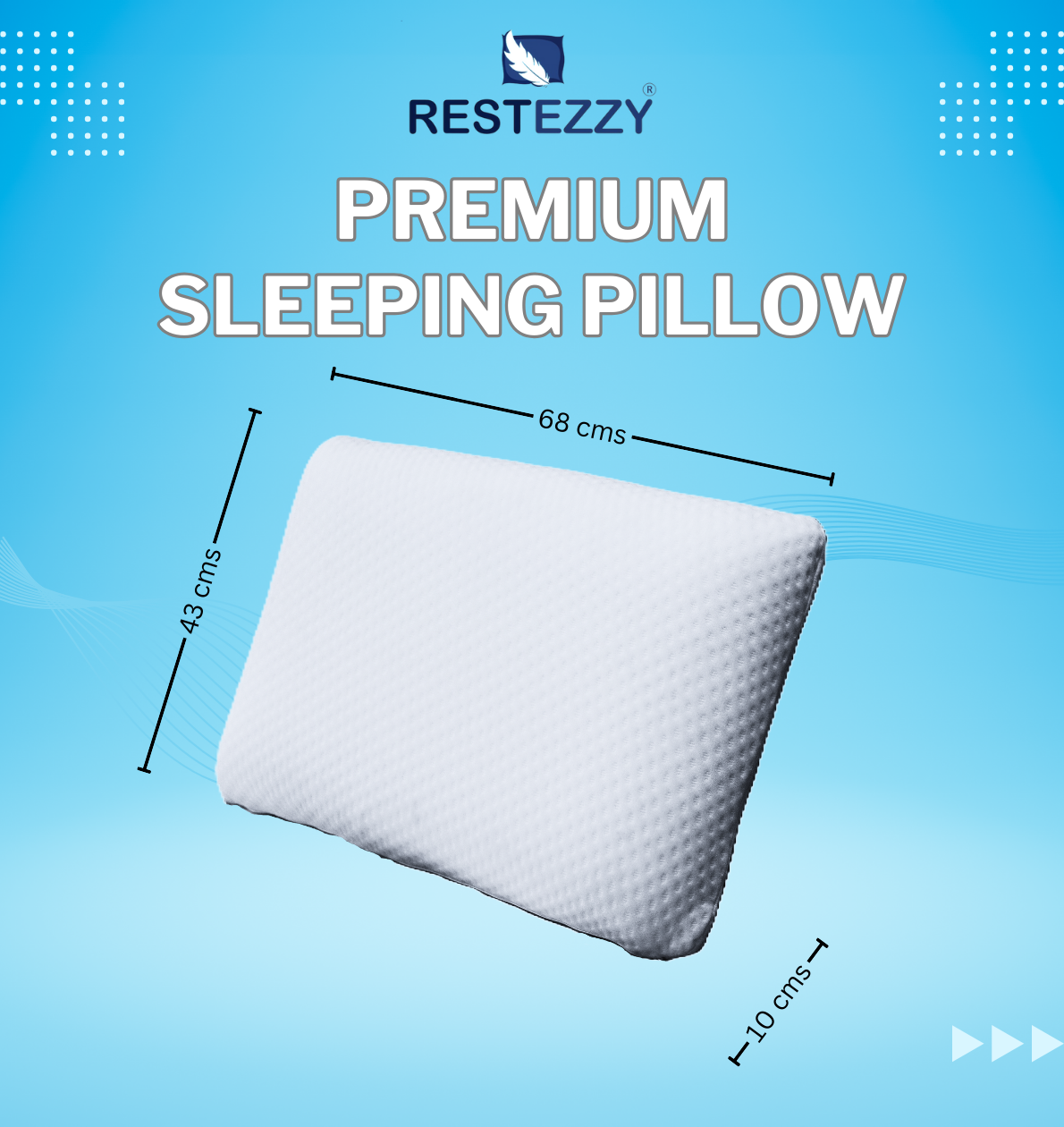 RestEzzy Premium Sleeping Pillow