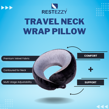 RestEzzy Neck Wrap Travel Pillow