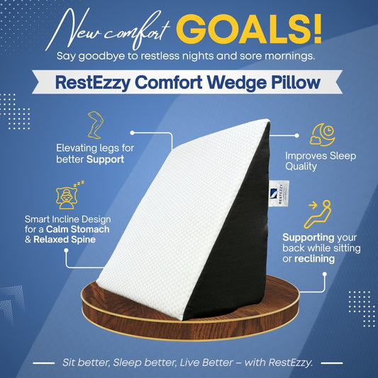 RestEzzy Comfort Wedge Pillow